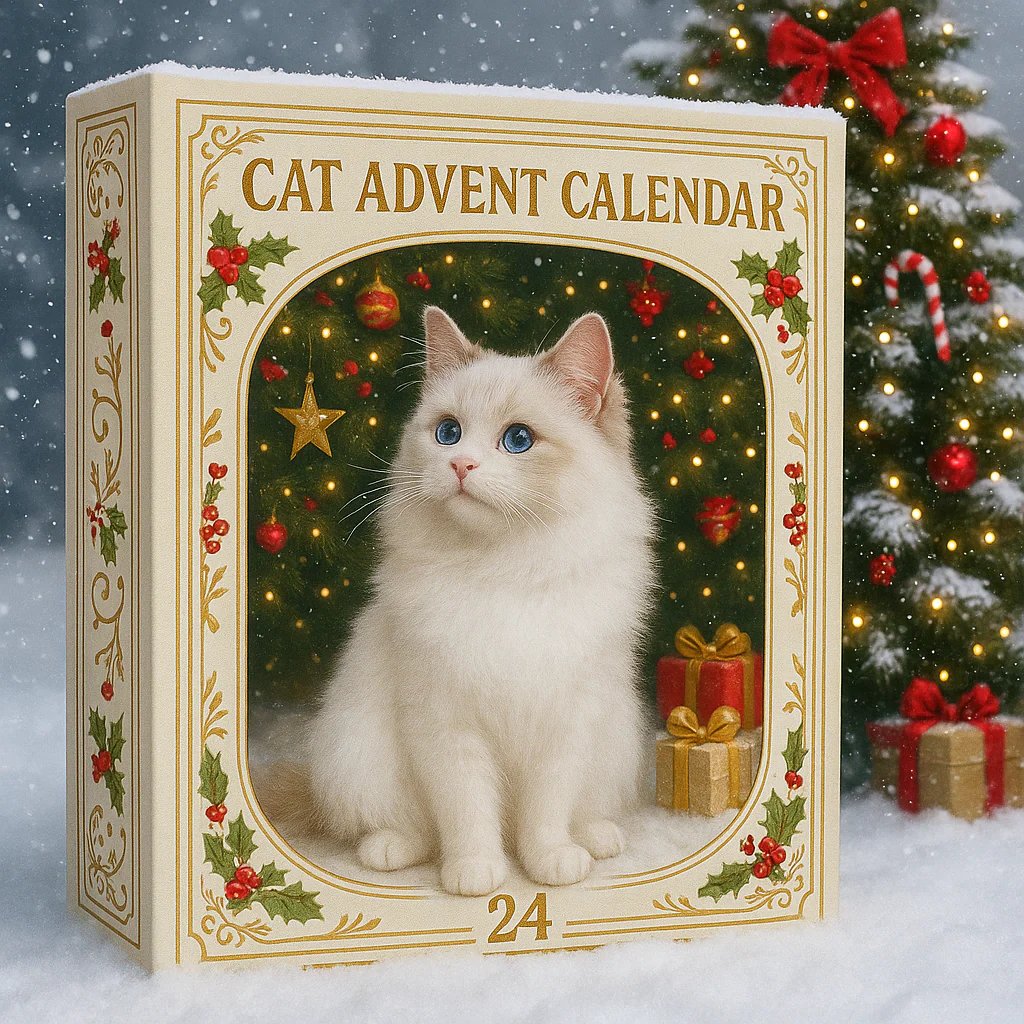 Purrfect Christmas – Cat Lovers Advent Calendar 2025  |  Acrylic products